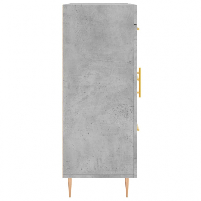 Sideboard Betongrau 69,5x34x90 cm Holzwerkstoff
