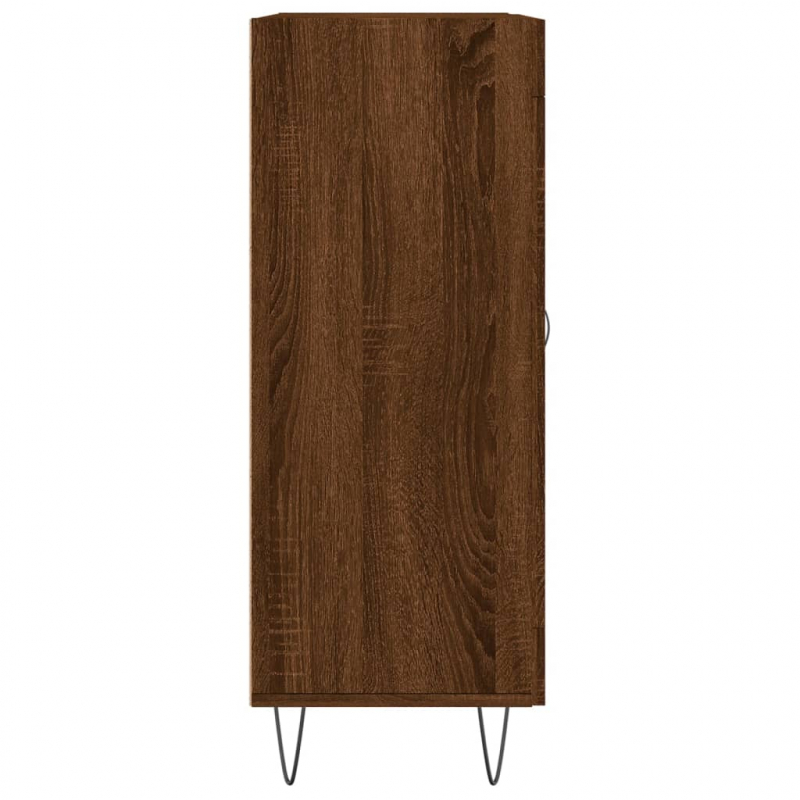 Sideboard Braun Eichen-Optik 69,5x34x90 cm Holzwerkstoff