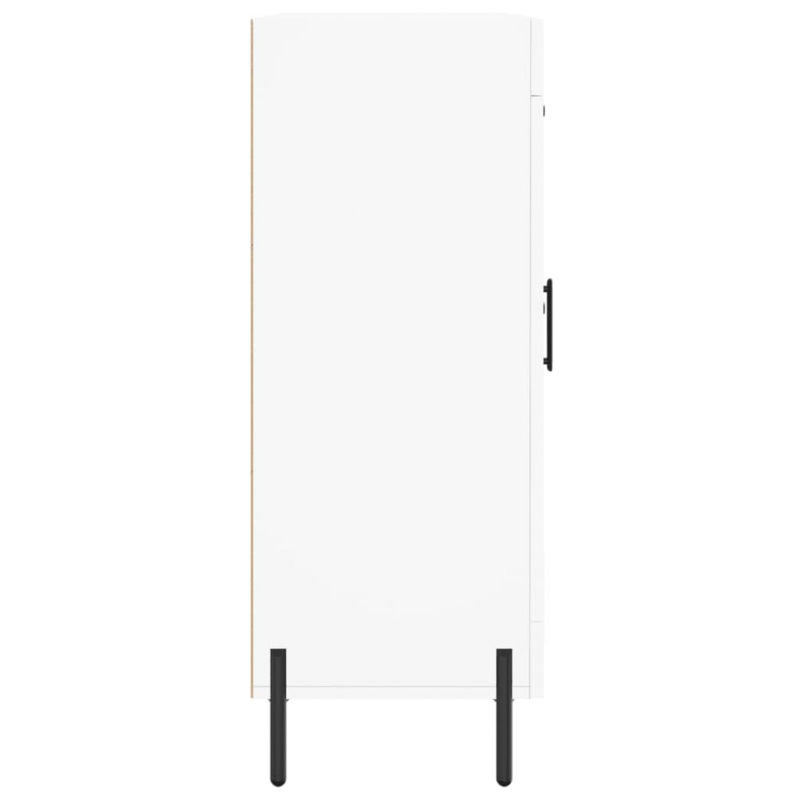 Sideboard Weiß 69,5x34x90 cm Holzwerkstoff