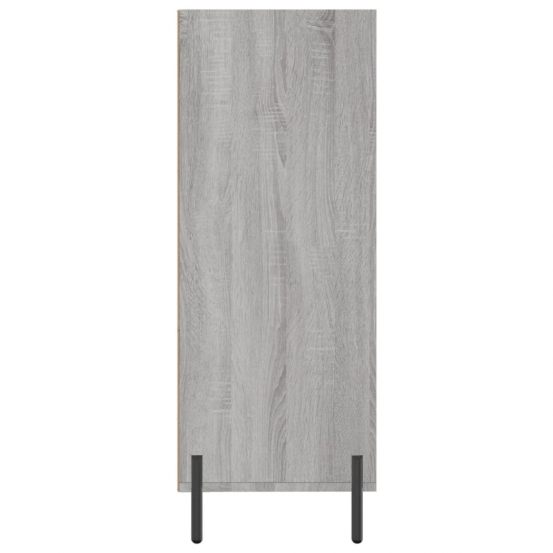 Regalschrank Grau Sonoma 69,5x32,5x90 cm Holzwerkstoff