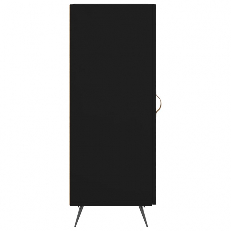 Sideboard Schwarz 34,5x34x90 cm Holzwerkstoff