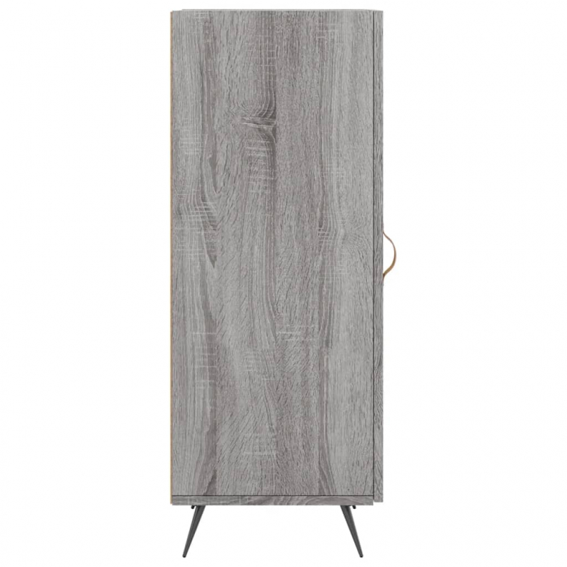 Sideboard Grau Sonoma 34,5x34x90 cm Holzwerkstoff