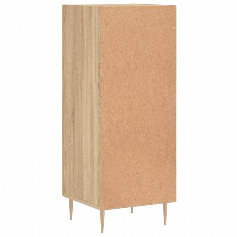 Sideboard Sonoma-Eiche 34,5x34x90 cm Holzwerkstoff