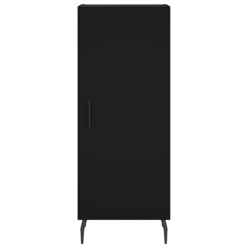 Sideboard Schwarz 34,5x34x90 cm Holzwerkstoff