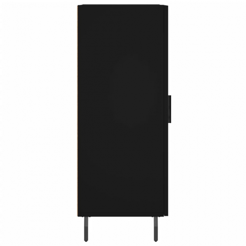 Sideboard Schwarz 34,5x34x90 cm Holzwerkstoff