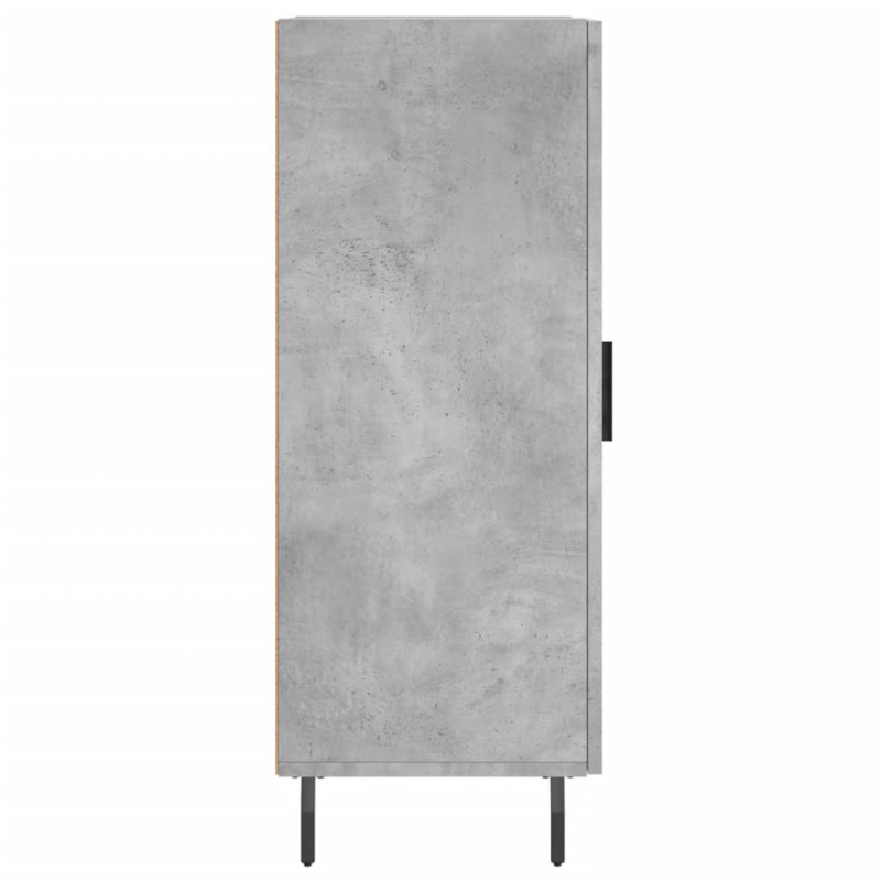 Sideboard Betongrau 34,5x34x90 cm Holzwerkstoff