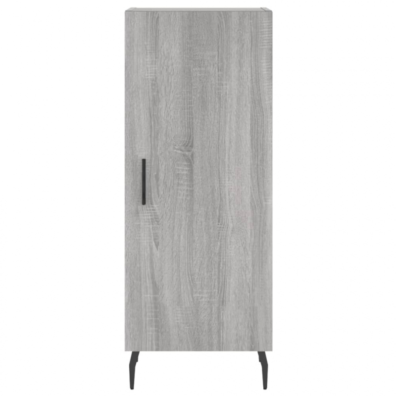 Sideboard Grau Sonoma 34,5x34x90 cm Holzwerkstoff