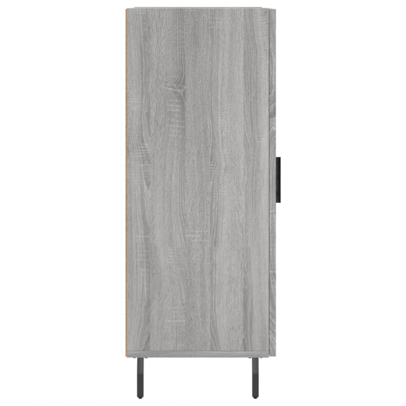Sideboard Grau Sonoma 34,5x34x90 cm Holzwerkstoff