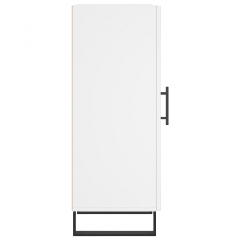 Sideboard Weiß 34,5x34x90 cm Holzwerkstoff