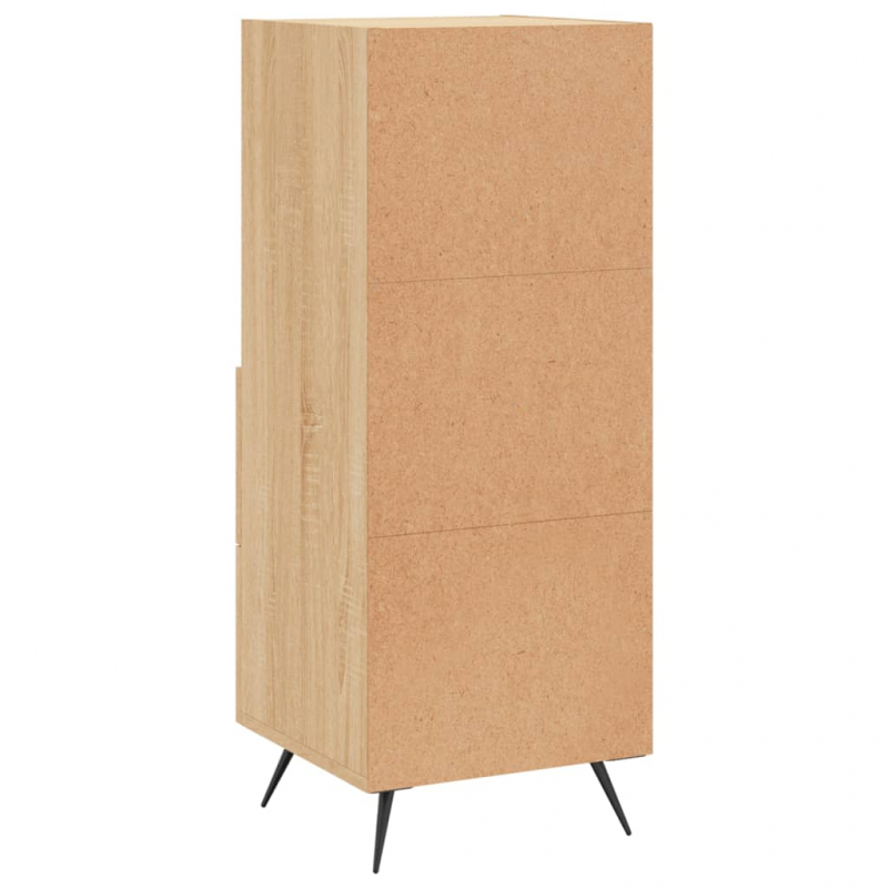 Sideboard Sonoma-Eiche 34,5x34x90 cm Holzwerkstoff
