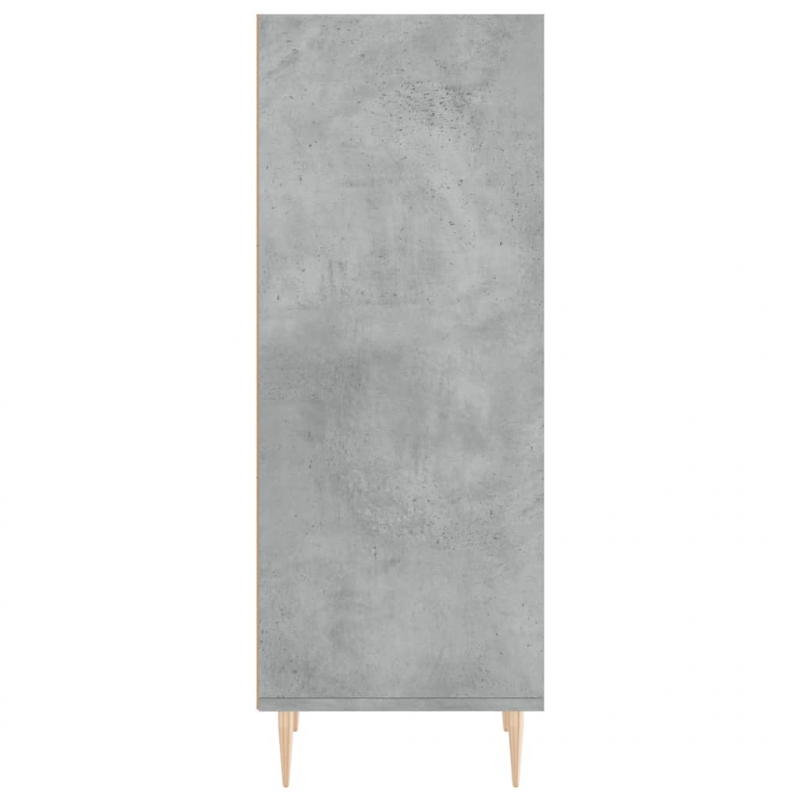 Sideboard Betongrau 34,5x32,5x90 cm Holzwerkstoff