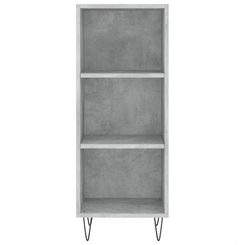 Sideboard Betongrau 34,5x32,5x90 cm Holzwerkstoff