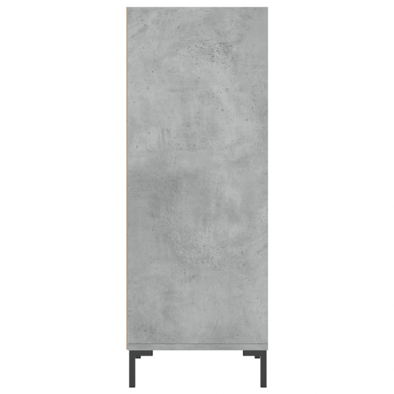 Sideboard Betongrau 34,5x32,5x90 cm Holzwerkstoff