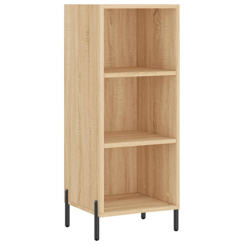 Sideboard Sonoma-Eiche 34,5x32,5x90 cm Holzwerkstoff