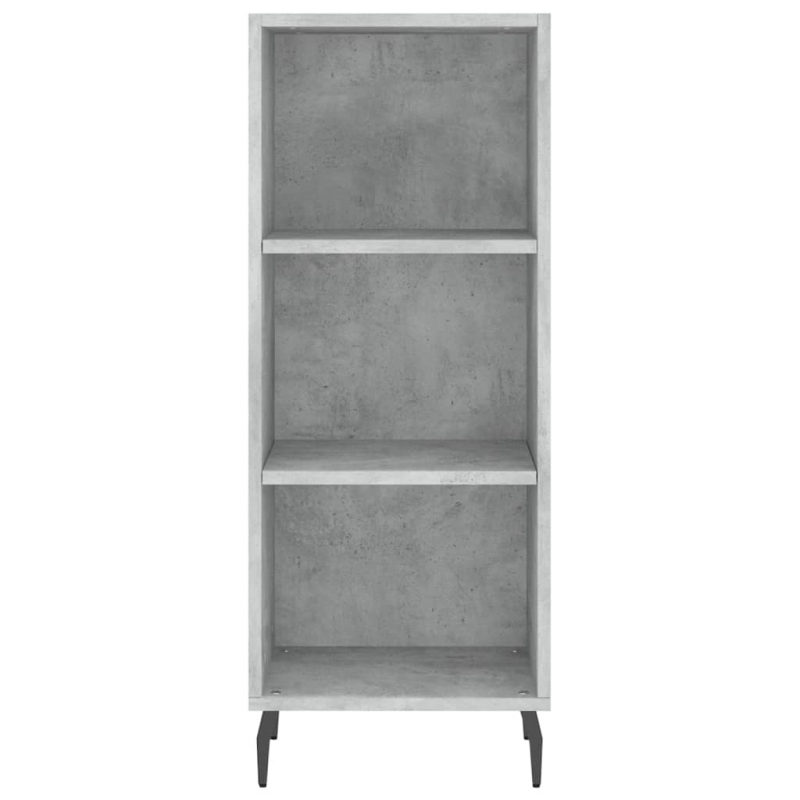 Sideboard Betongrau 34,5x32,5x90 cm Holzwerkstoff