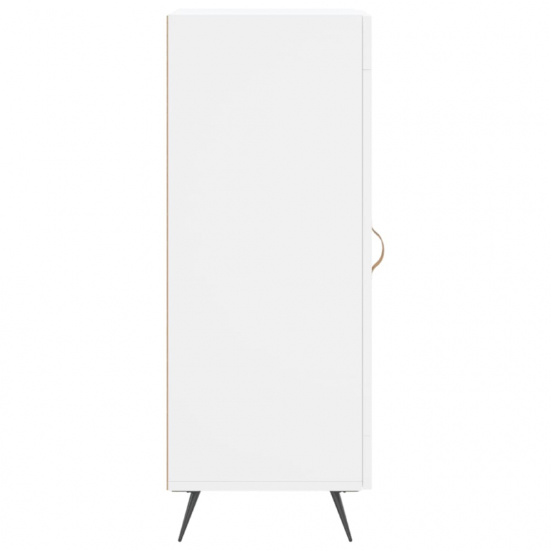 Sideboard Weiß 34,5x34x90 cm Holzwerkstoff