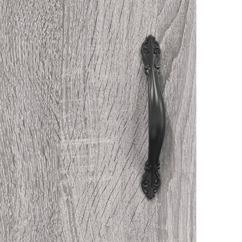 Sideboard Grau Sonoma 34,5x34x90 cm Holzwerkstoff
