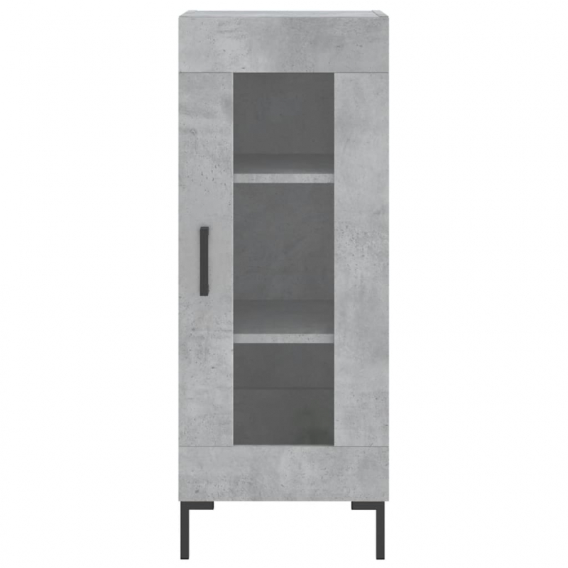 Sideboard Betongrau 34,5x34x90 cm Holzwerkstoff