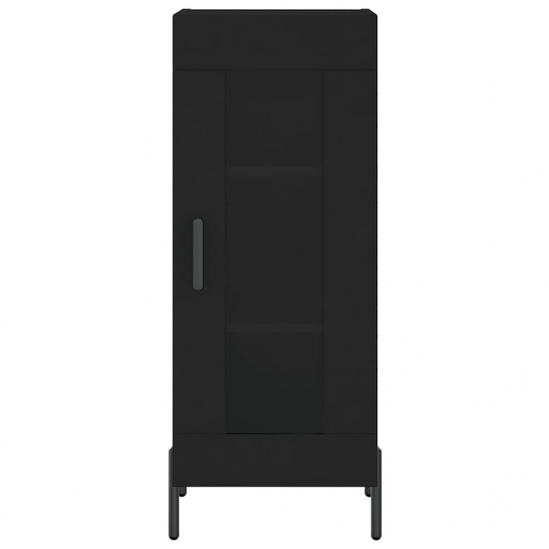 Sideboard Schwarz 34,5x34x90 cm Holzwerkstoff