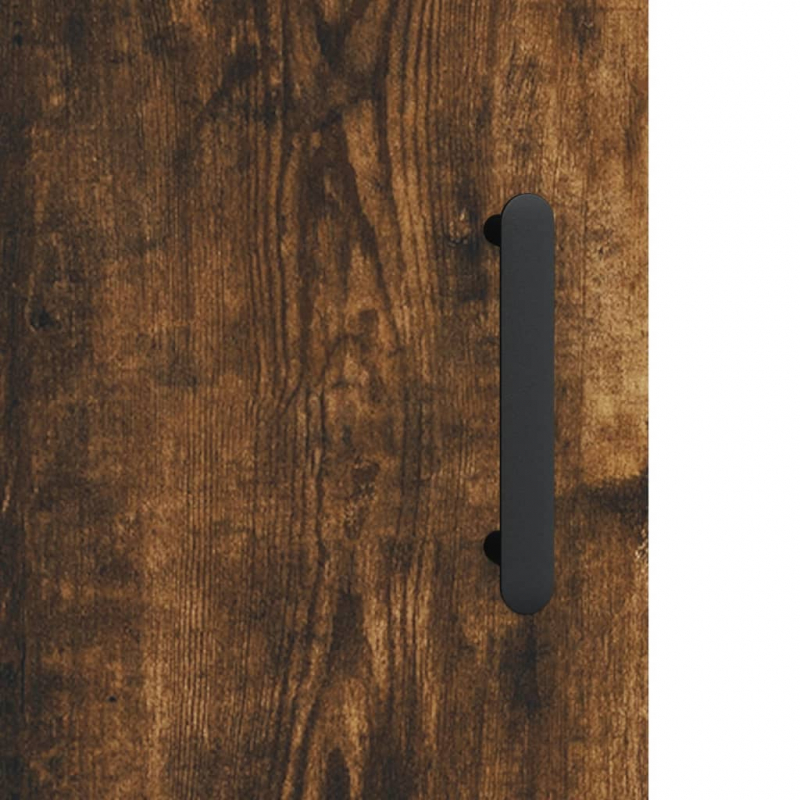 Sideboard Räuchereiche 34,5x34x90 cm Holzwerkstoff