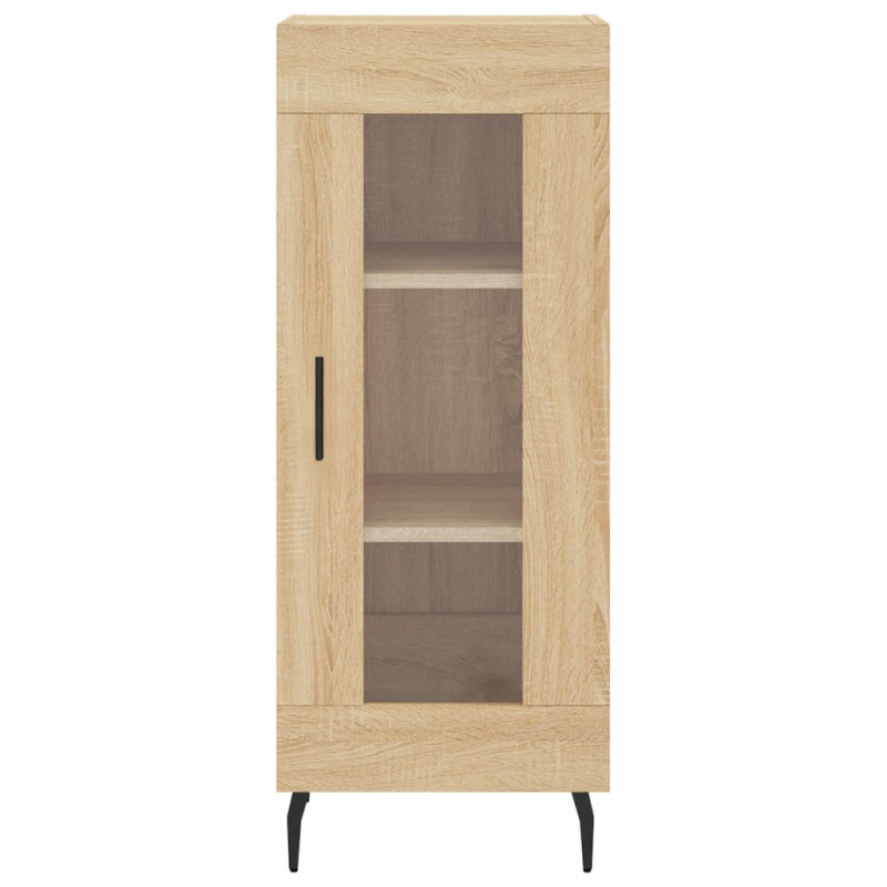 Sideboard Sonoma-Eiche 34,5x34x90 cm Holzwerkstoff
