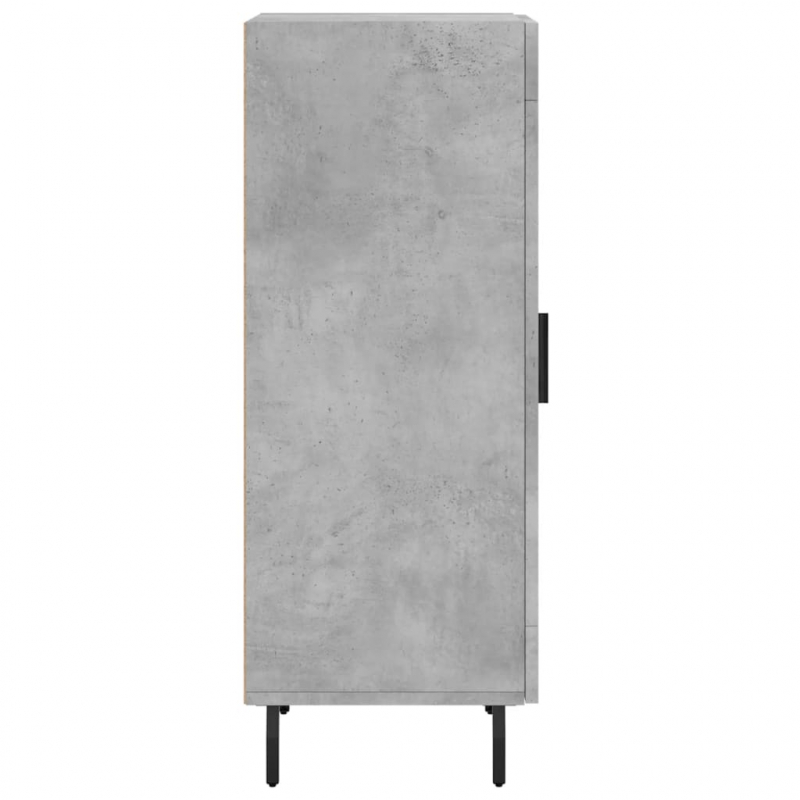Sideboard Betongrau 34,5x34x90 cm Holzwerkstoff
