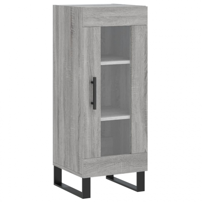 Sideboard Grau Sonoma 34,5x34x90 cm Holzwerkstoff