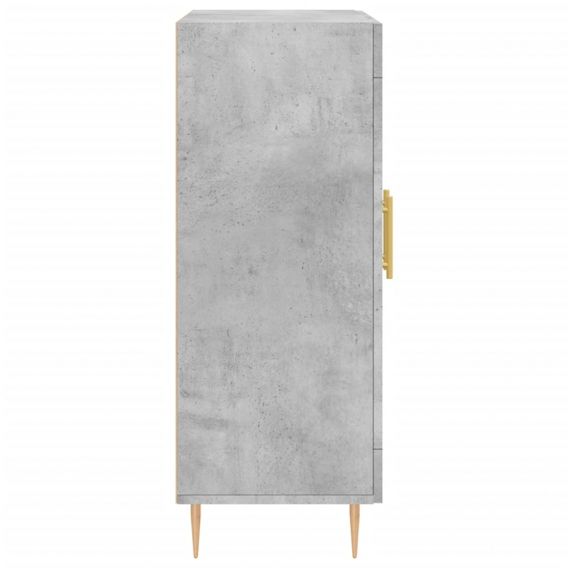 Sideboard Betongrau 69,5x34x90 cm Holzwerkstoff