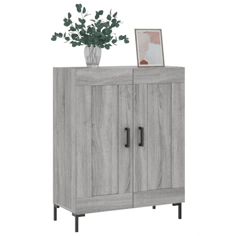 Sideboard Grau Sonoma 69,5x34x90 cm Holzwerkstoff
