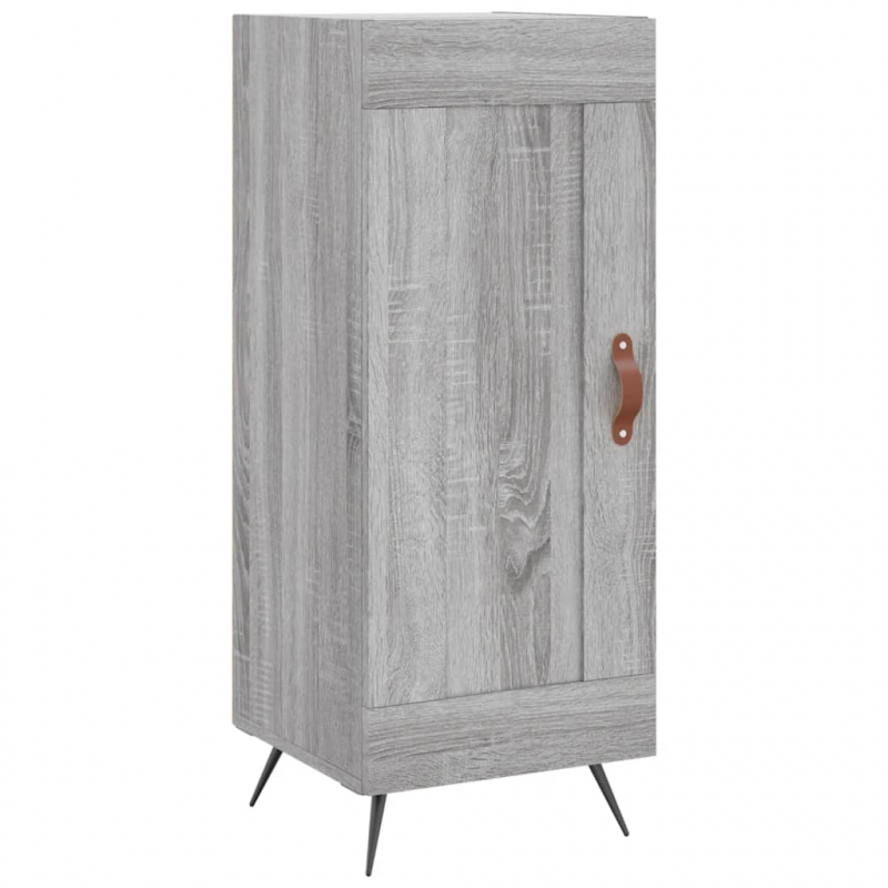 Sideboard Grau Sonoma 34,5x34x90 cm Holzwerkstoff