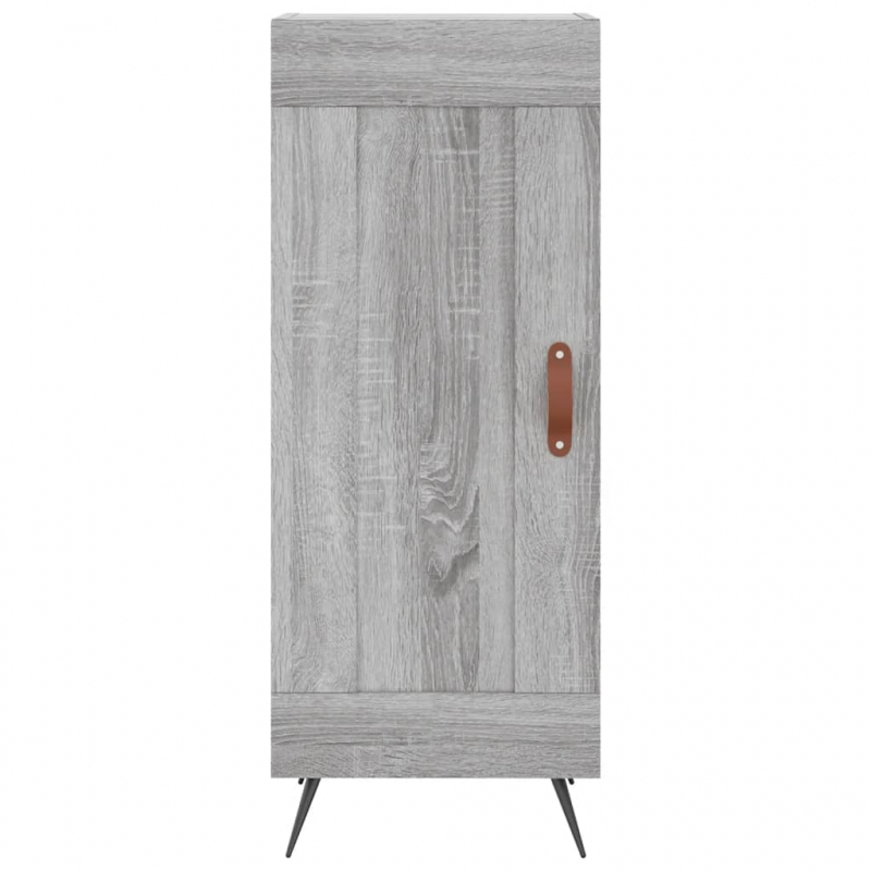Sideboard Grau Sonoma 34,5x34x90 cm Holzwerkstoff