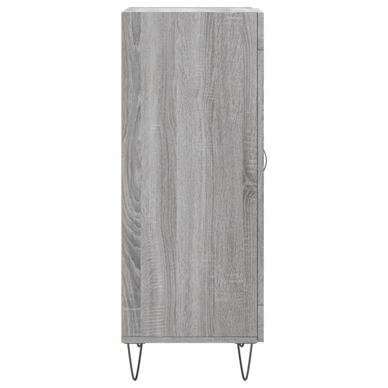 Sideboard Grau Sonoma 34,5x34x90 cm Holzwerkstoff