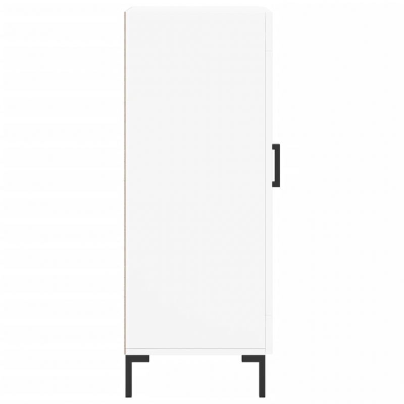 Sideboard Weiß 34,5x34x90 cm Holzwerkstoff