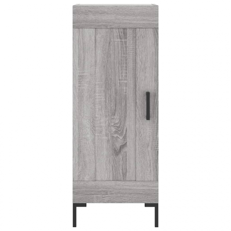 Sideboard Grau Sonoma 34,5x34x90 cm Holzwerkstoff