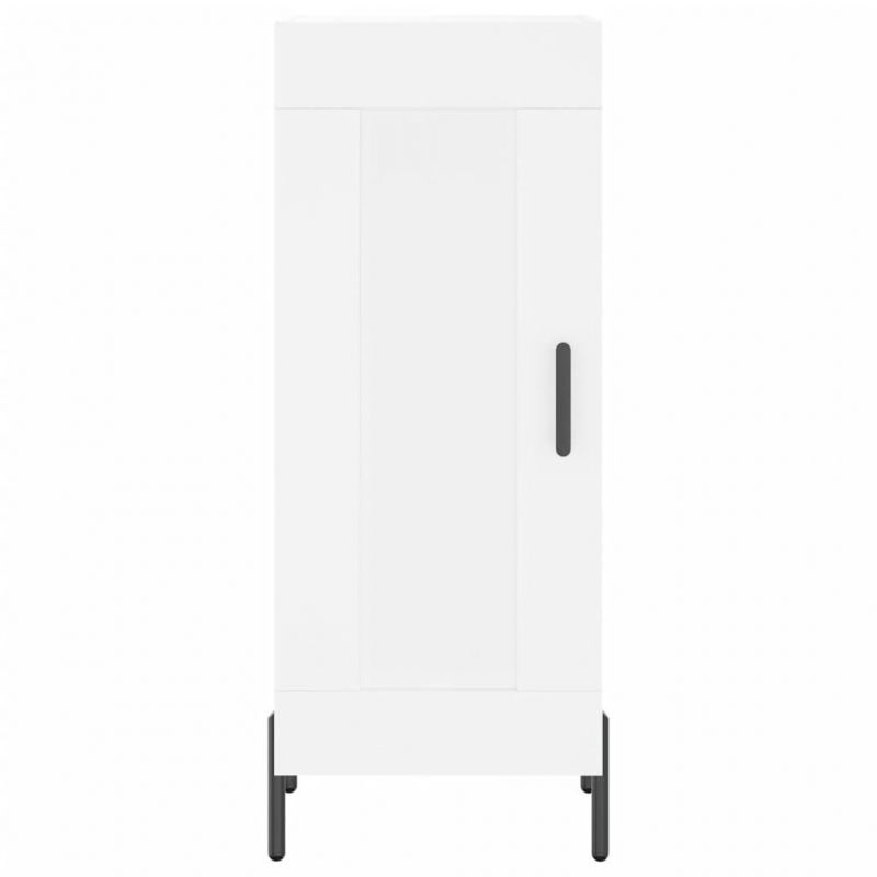 Sideboard Weiß 34,5x34x90 cm Holzwerkstoff