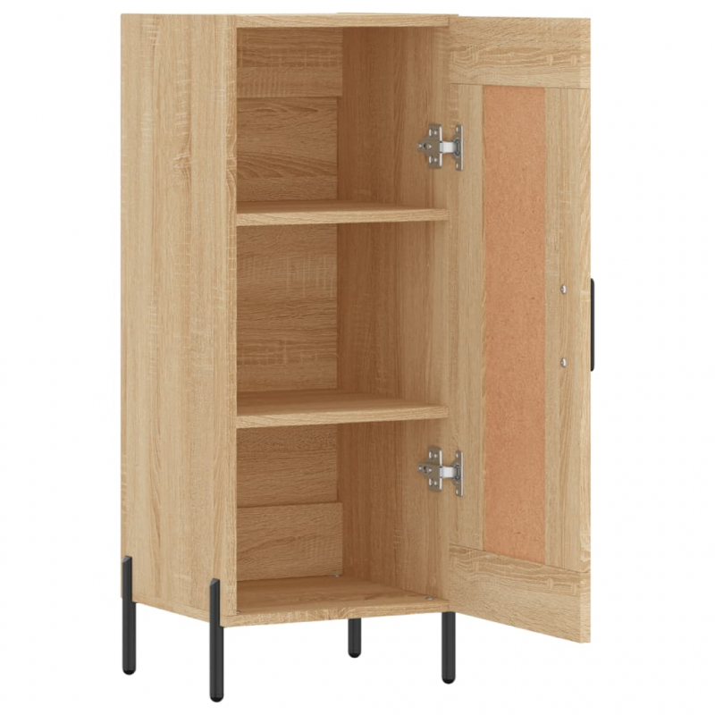 Sideboard Sonoma-Eiche 34,5x34x90 cm Holzwerkstoff