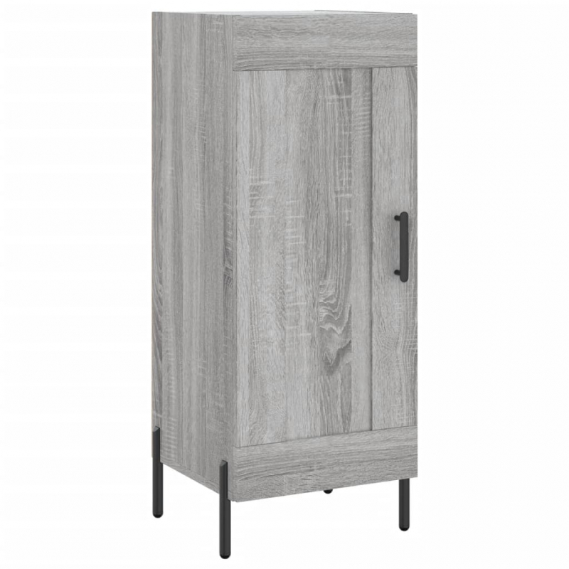 Sideboard Grau Sonoma 34,5x34x90 cm Holzwerkstoff