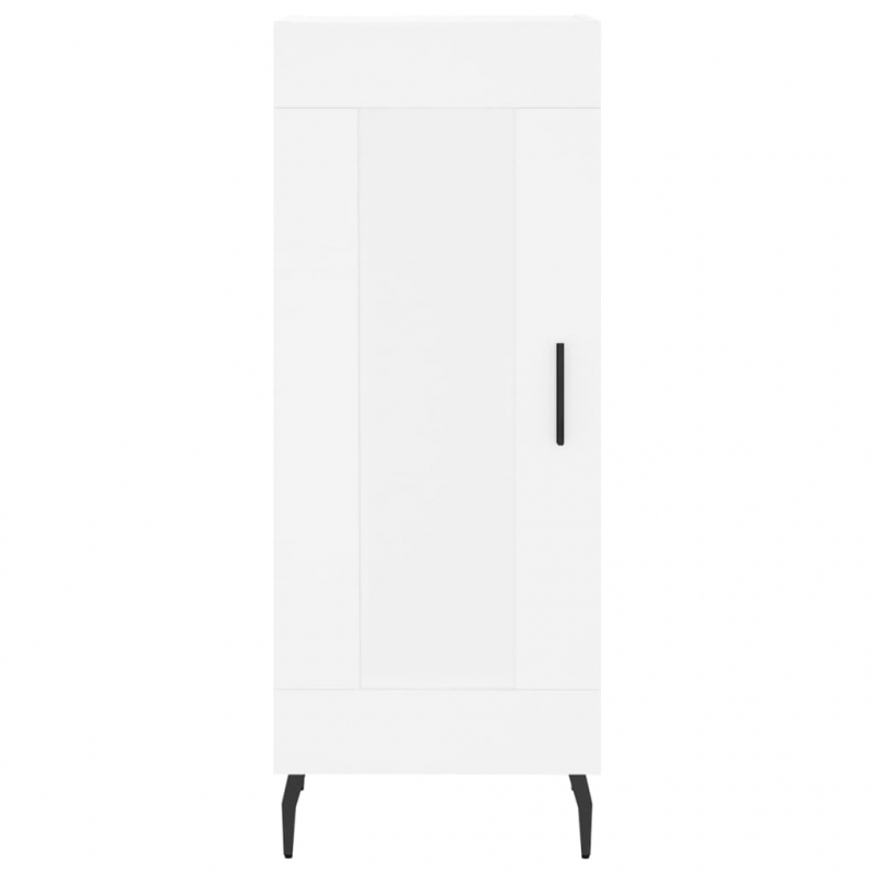 Sideboard Weiß 34,5x34x90 cm Holzwerkstoff