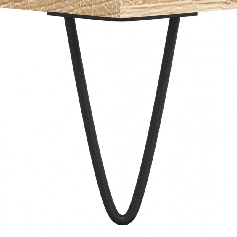 Couchtisch Sonoma-Eiche 80x80x36,5 cm Holzwerkstoff