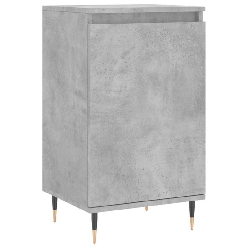 Sideboard Betongrau 40x35x70 cm Holzwerkstoff