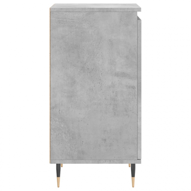 Sideboard Betongrau 40x35x70 cm Holzwerkstoff