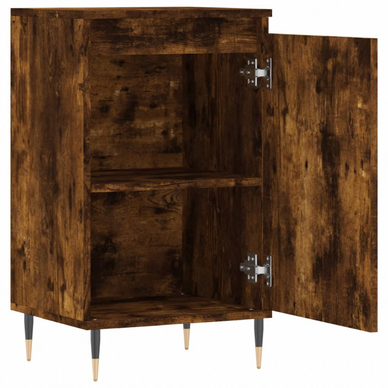 Sideboard Räuchereiche 40x35x70 cm Holzwerkstoff