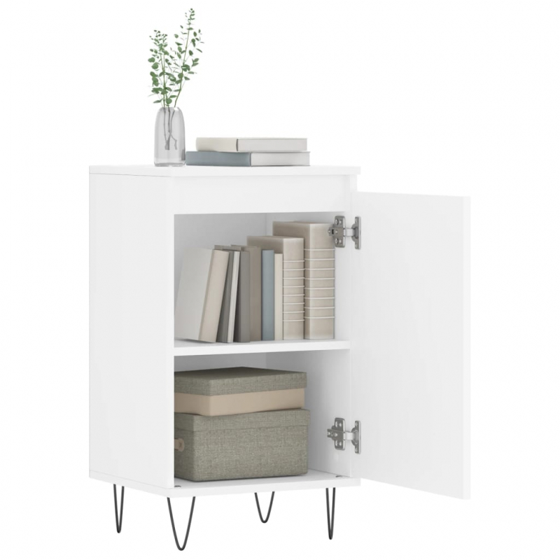 Sideboard Weiß 40x35x70 cm Holzwerkstoff