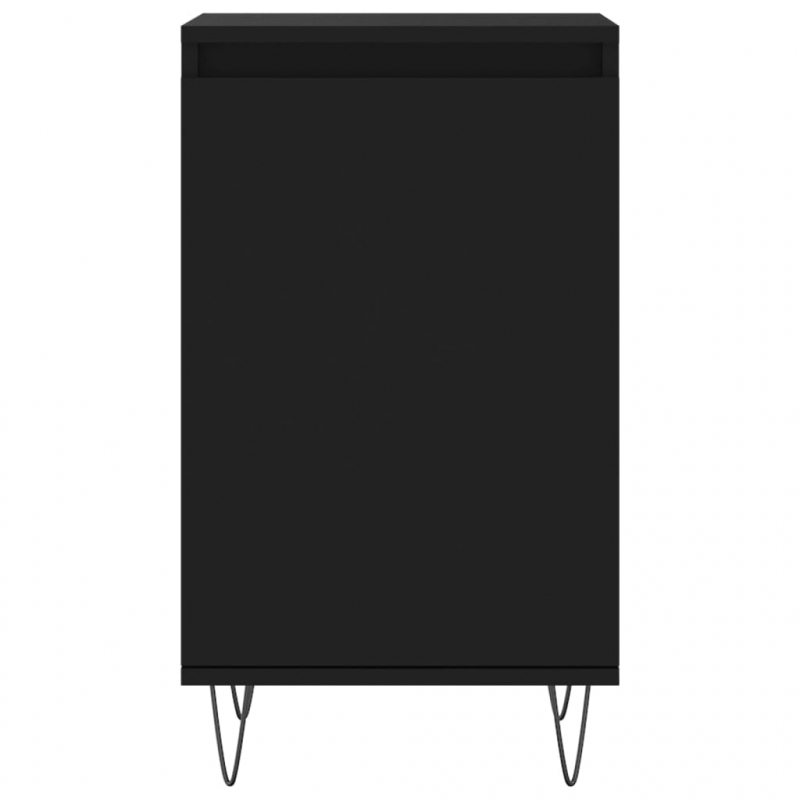 Sideboards 2 Stk. Schwarz 40x35x70 cm Holzwerkstoff