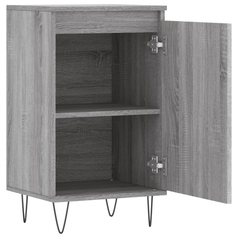 Sideboard Grau Sonoma 40x35x70 cm Holzwerkstoff
