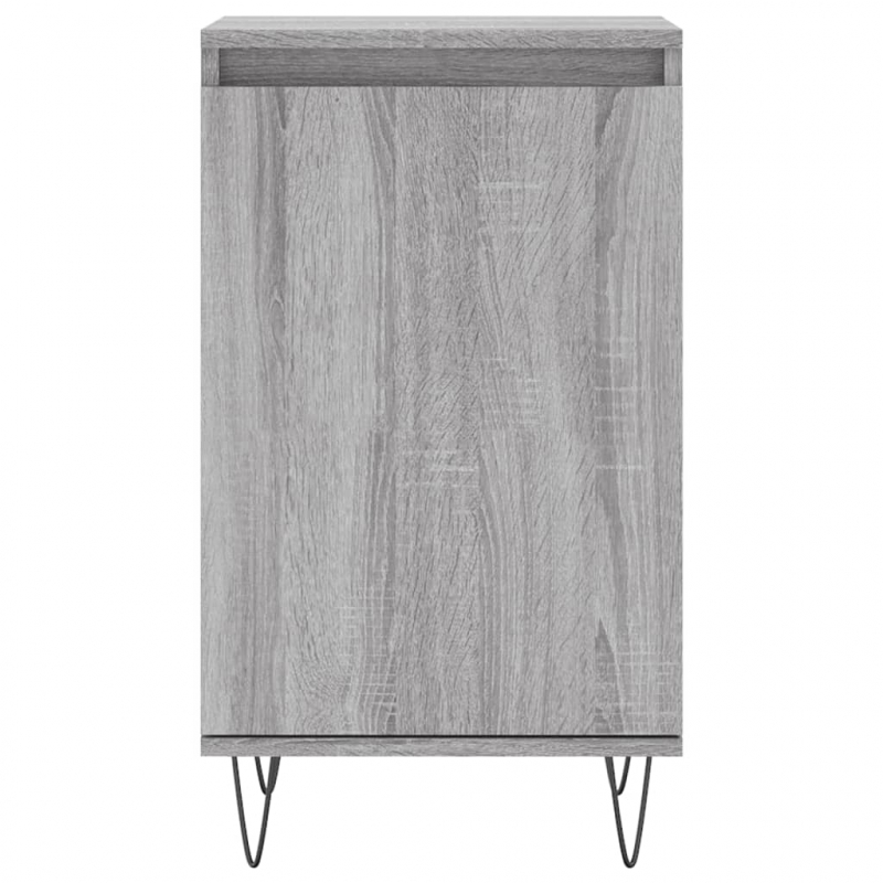 Sideboards 2 Stk. Grau Sonoma 40x35x70 cm Holzwerkstoff