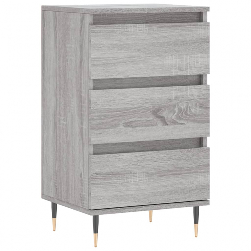Sideboard Grau Sonoma 40x35x70 cm Holzwerkstoff