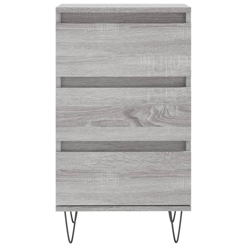 Sideboard Grau Sonoma 40x35x70 cm Holzwerkstoff