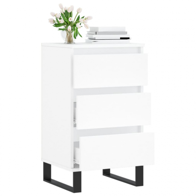 Sideboard Weiß 40x35x70 cm Holzwerkstoff