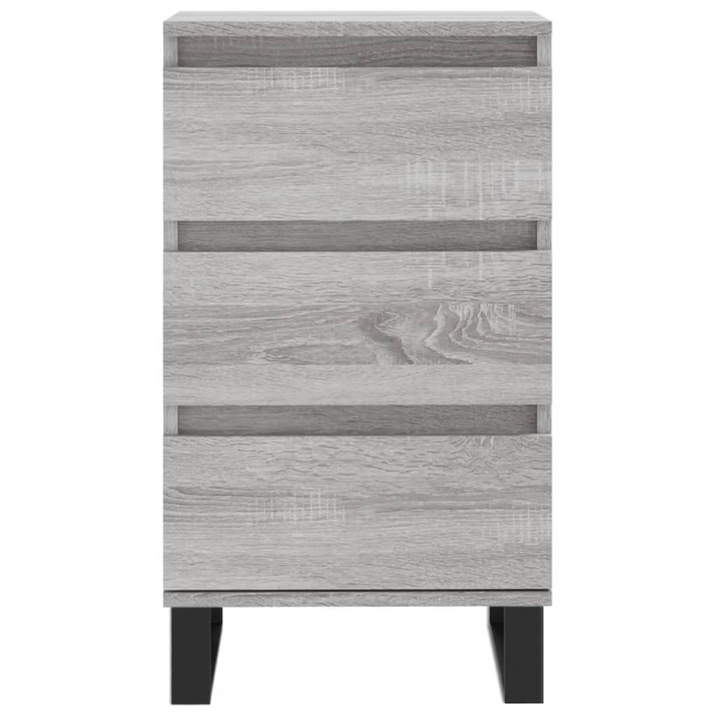 Sideboard Grau Sonoma 40x35x70 cm Holzwerkstoff